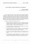 Research paper thumbnail of Apuntes sobre la fisonomía profesional de intérpretes