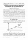 Neural network control of automatic height reduction of the transport helicopter when observe focus of landing place Cover Page