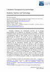 Research paper thumbnail of L’étudiant, l’enseignant et la technologie