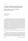 Research paper thumbnail of La traducción médica como especialidad académica: algunos rasgos definitorios