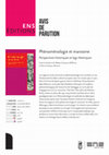 Research paper thumbnail of Phénoménologie et marxisme Perspectives historiques et legs théoriques, ENS Èditions, Lyon, 2021