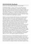 Research paper thumbnail of Zovenzoni, Raffaele Dizionario Biografico degli Italiani, 100, 2020