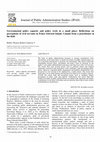 Research paper thumbnail of Governmental policy capacity and policy work in a small place: Reflections on perceptions of civil servants in Prince Edward Island, Canada from a practitioner in the field