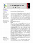 Research paper thumbnail of Seasonal incidence of mites and thrips in chilli