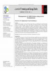 Research paper thumbnail of Management of chilli thrips using newer formulations