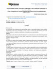 Research paper thumbnail of Ética del cuidado gestante: entre lógicas tradicionales y nuevas formas de organización en un contexto chileno