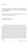 Research paper thumbnail of El Pickwick de Galdós: estudio traductológico de los verbos de habla a través de una aproximación computacional