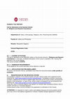 Research paper thumbnail of 2021 - Call for admission - Summer School in Religions and peaceful coexistence - Third edition