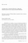 Research paper thumbnail of Acogida de la traducción de la obra de Thomas Mann en su exilio estadounidense