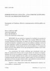 Research paper thumbnail of Inmigrantes en Cataluña: ¿una comunicación efectiva en los servicios públicos?