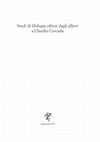 Research paper thumbnail of L’Acerba nelle mani di Jacopo Corbinelli, in Studi di filologia offerti dagli allievi a Claudio Ciociola, a cura di Luca D'Onghia e Giulio Vaccaro, Pisa, ETS, 2020, pp. 117-134