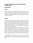 Research paper thumbnail of La inclusión de la perspectiva de género en el campo de la salud. Disputas por la (des)politización del género