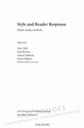 Research paper thumbnail of Bell, A., Browse, S., Gibbons, A. and Peplow, D. (eds) (2021) Style and Reader Response: Minds, Media, Methods. Amsterdam: John Benjamins.