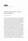 Research paper thumbnail of Francesco Petrarca: Pismo »Sokratu« Pisma prijateljem 1.1