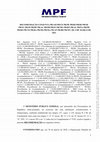 Research paper thumbnail of RECOMENDAÇÃO CONJUNTA PR/AM PR/CE PR/PE PR/RJ PR/RS PR/SE PR/SC PR/SP PR/DF PR/AC PR/PB PR/ES PR/MG PR/RN PR/AL PR/PA PR/PR PR/RO PR/TO PR/BA PR/MS PR/MA PR/AP PR/RR PR/MT, DE 4 DE MARÇO DE 2021