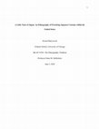 Research paper thumbnail of A Little Taste of Japan: An Ethnography of Practicing Japanese Customs within the United States