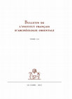 Le palais des monts sur un bloc de remploi de Karnak : marou d'Amon et/ou complexe jubilaire d'Amenhotep III à Malqata ? Cover Page