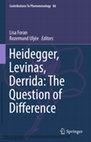 Heidegger, Levinas, Derrida: The Question of Difference Cover Page