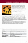 Research paper thumbnail of The Philosophical Significance of Superhero Movies