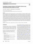 Research paper thumbnail of Groundwater recharge estımatıon ın the Alaşehir sub-basın usıng hydro-geochemical data; Alaşehir case study