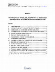 Research paper thumbnail of Propuesta de Whistlerblower para la detección de prácticas de corrupción y otros ilícitos