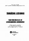 Radu Mihai Crisan - Surasul legiunii sau cum inteleg eu legionarismul romanesc Cover Page