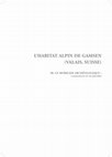 Research paper thumbnail of L'HABITAT ALPIN DE GAMSEN (VALAIS, SUISSE) CAR 181 ARCHAEOLOGIA VALLESIANA 18 L'HABITAT ALPIN DE GAMSEN (VALAIS, SUISSE) 3B CAHIERS D'ARCHÉOLOGIE ROMANDE 181 ARCHAEOLOGIA VALLESIANA 18 L'HABITAT ALPIN DE GAMSEN (VALAIS, SUISSE