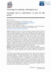 Research paper thumbnail of Technology for subtitling: a 360-degree turn