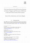 Research paper thumbnail of Del Pino, E., N. Satyro y C. Midaglia 2021 "The Latin American Social Protection Systems in Action: Triggers and Outcomes of Reforms at the Start of the 21 Century" en Satyro, N, del Pino, E, Midaglia, C (Eds.) Latin American Social Policy Developments in the Twenty-First Century. Palgrave