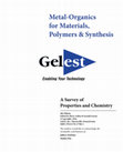 Research paper thumbnail of Metal-Organics for Materials, Polymers and Synthesis (4th edition)