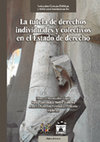 Research paper thumbnail of La tutela de derechos individuales y colectivos en el Estado de derecho