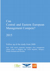 Research paper thumbnail of Can Central and Eastern European Management Compete? 2015