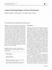 Research paper thumbnail of Contact Tank Design Impact on Process Performance