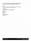 Concentrations and Sources of formadelhyde and volatile organic compounds in four new manufactured houses Cover Page