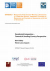 Research paper thumbnail of Residential integration – towards a sending country perspective