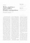 Research paper thumbnail of Media, populismo e espaço público: Desafios contemporâneos
Media, populism and public space: Contemporary challenges