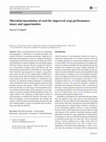 Microbial inoculation of seed for improved crop performance: issues and opportunities Cover Page