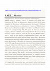 Research paper thumbnail of Raeli, Matteo