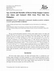 Research paper thumbnail of Age, Growth and Mortality of Brown Stripe Snapper Lutjanus vitta (Quoy and Gaimard 1824) from West Sulu Sea, Philippines