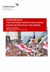 RUSSIA-BELARUS: THE CONTRADICTIONS OF AN ALLIANCE FACING GEOPOLITICAL CHALLENGES Cover Page