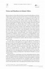 Research paper thumbnail of Virtue and Manliness in Islamic Ethics