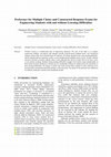 Research paper thumbnail of Preference for Multiple Choice and Constructed Response Exams for Engineering Students with and without Learning Difficulties