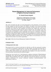 Research paper thumbnail of Reward Management for Improved Performance of Nigerian Brewing Companies 1