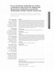 El uso de dientes artificiales de acrílico y porcelana como factor de reabsorción de procesos residuales en pacientes desdentados totales. Estudio transversal Cover Page