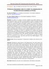 Research paper thumbnail of El discurso hegemónico sobre la verdad y la comunicación en la autorreferencia mediática en Prensa