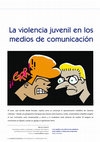 La violencia juvenil en los medios de comunicación Cover Page