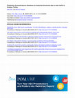 Research paper thumbnail of Prediction of ground-borne vibrations on historical structures due to tram traffic in Antalya, Turkey