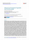 Advances in Transgenic Vegetable and Fruit Breeding Cover Page