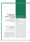 Research paper thumbnail of As relações entre o enunciado, a produção e a correção de textos