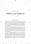 Research paper thumbnail of Children and Childhood